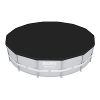 Krycí plachta na bazén Flowclear 3,96 m - BESTWAY 58292