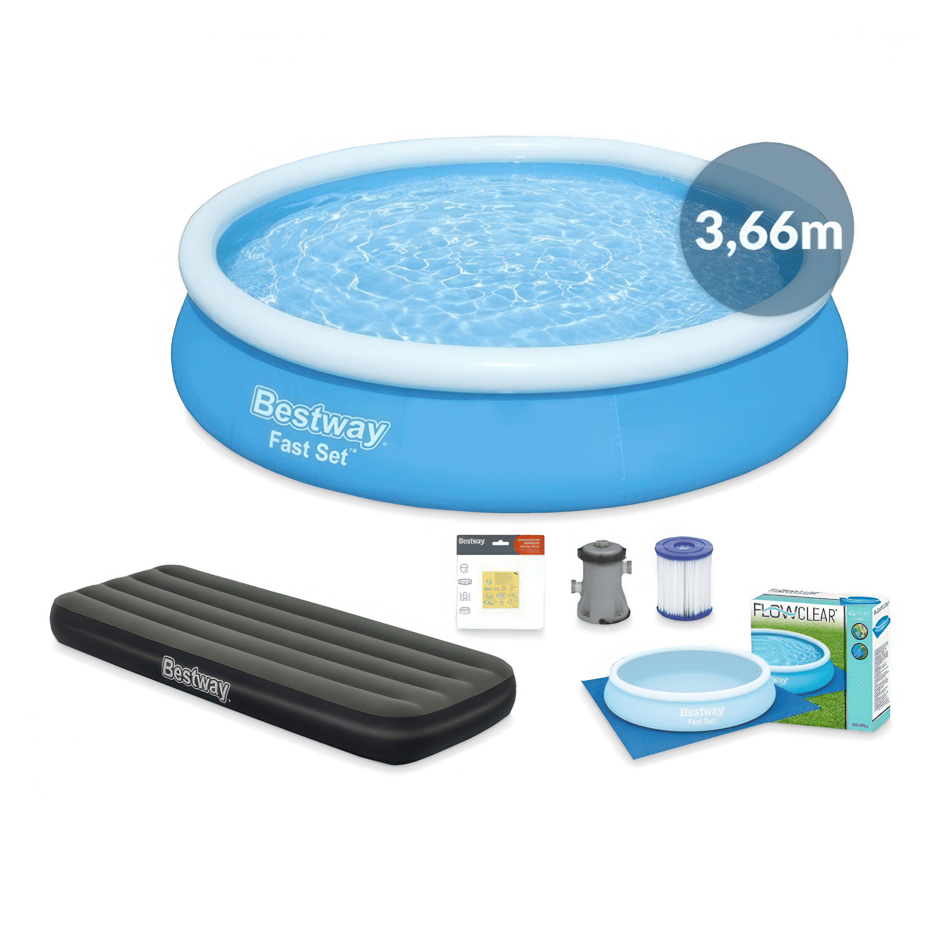 Bazénová souprava Aqua Oasis 3,66x76cm - BESTWAY