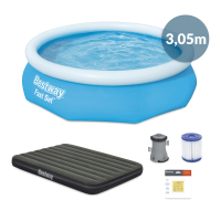 Sada zahradního bazénu Poolside Delight, 5 prvků, 3,05mx76cm - BESTWAY