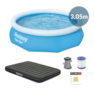 Sada zahradního bazénu Poolside Delight, 5 prvků, 3,05mx76cm - BESTWAY