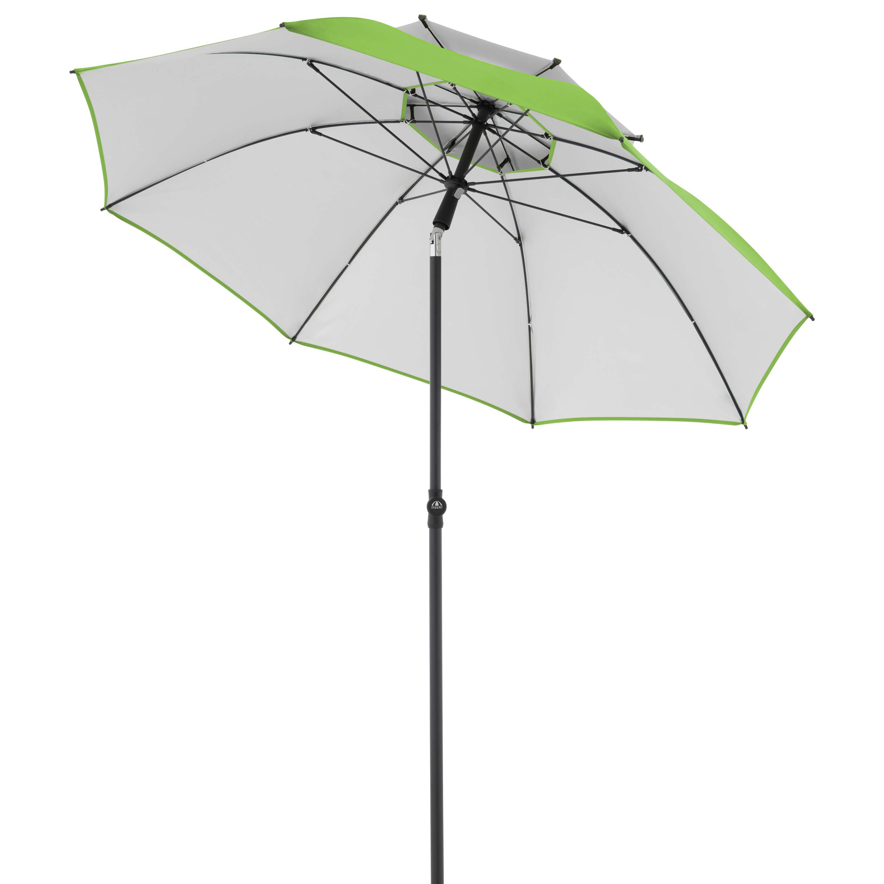 Zahradní slunečník Doppler WINDPROFI 200 jablkově zelený