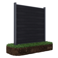 Zahradní panel pro měkký podklad URBAN Antracit - Gutroof