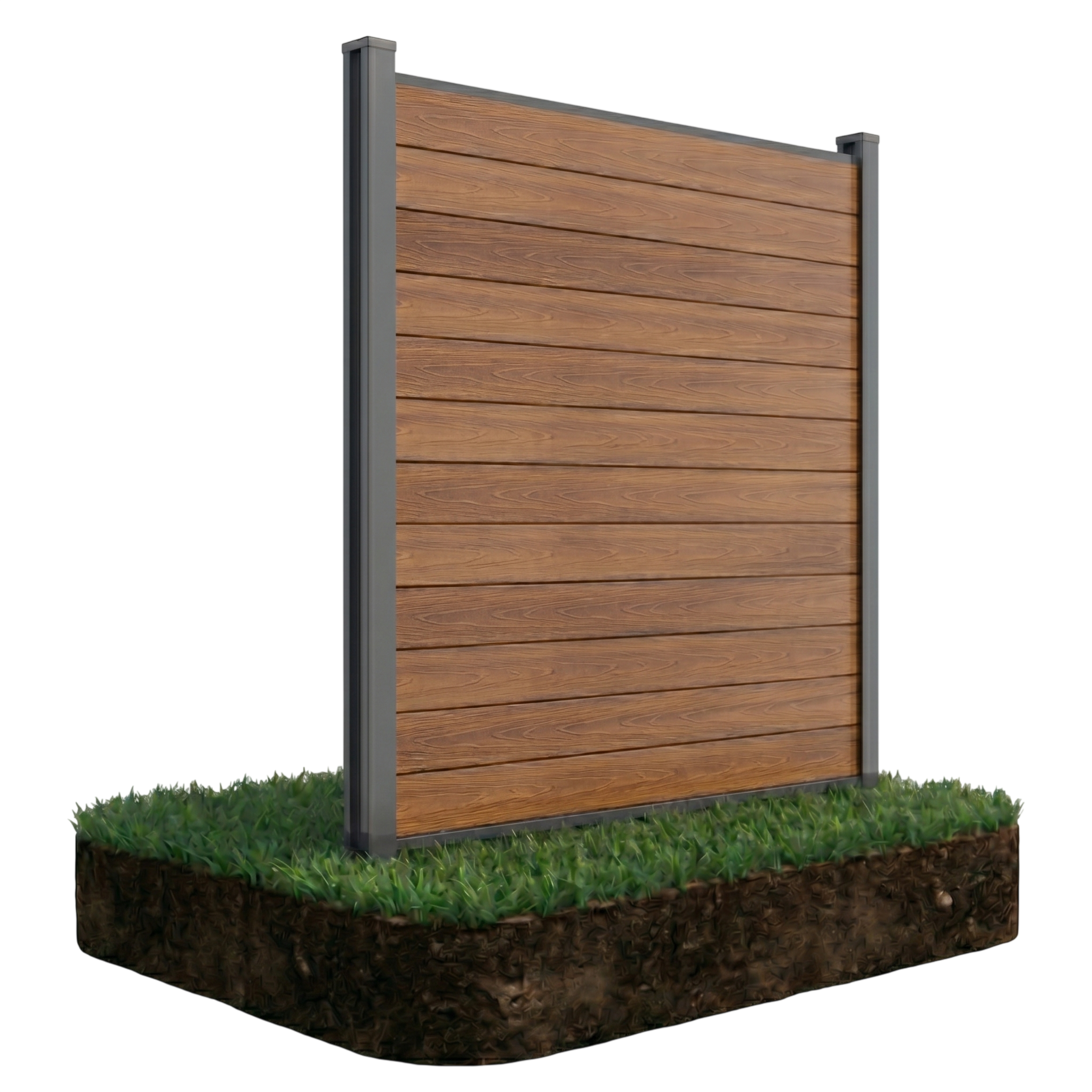 Stavebnice pro měkký terén 1,8 m URBAN Teak - Gutroof