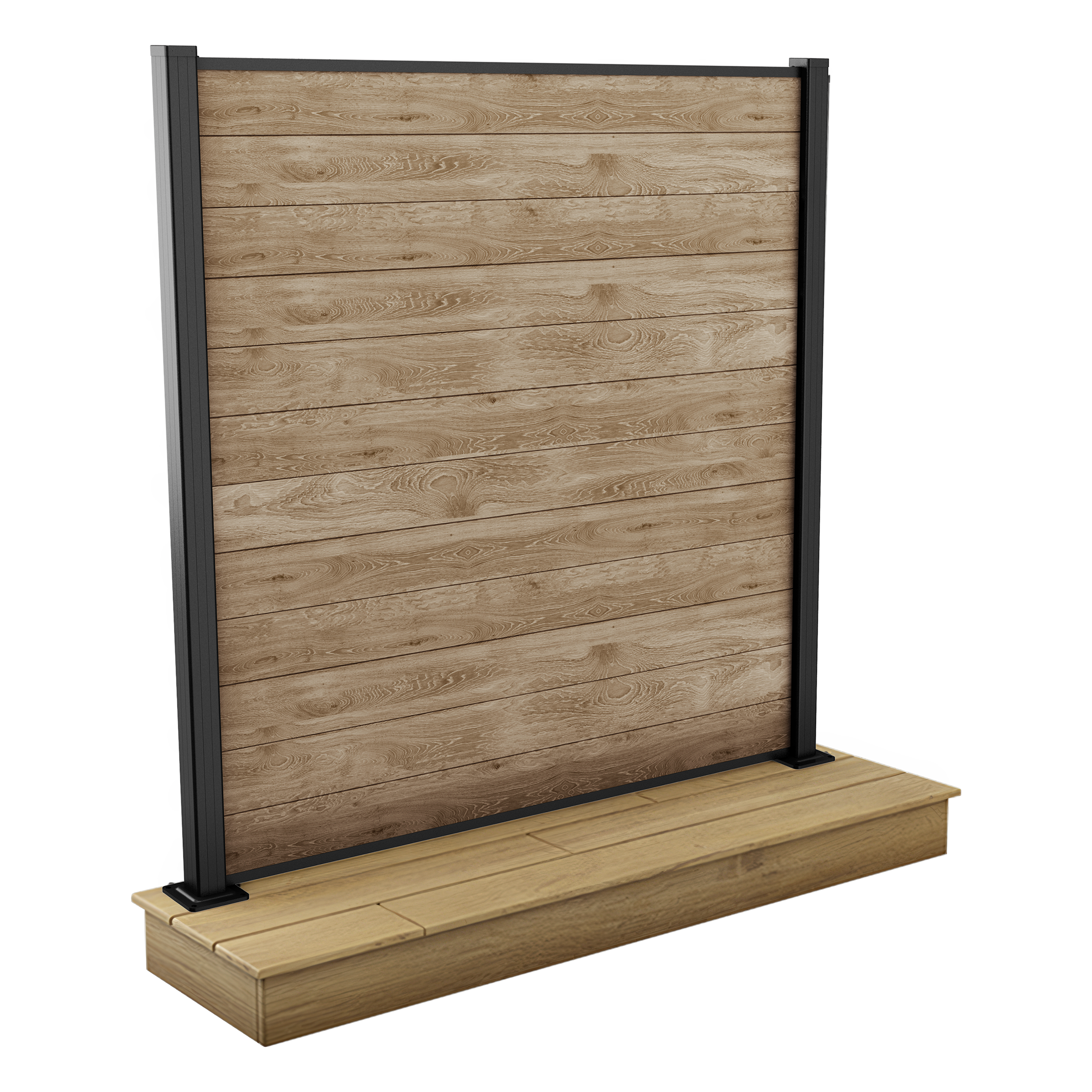 Plotové rozpětí 1,8x1,8 m pro upevnění na dlažební kostky Ashwood - Keter