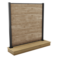 Plotové rozpětí 1,8x1,8 m pro upevnění na dlažební kostky Ashwood - Keter