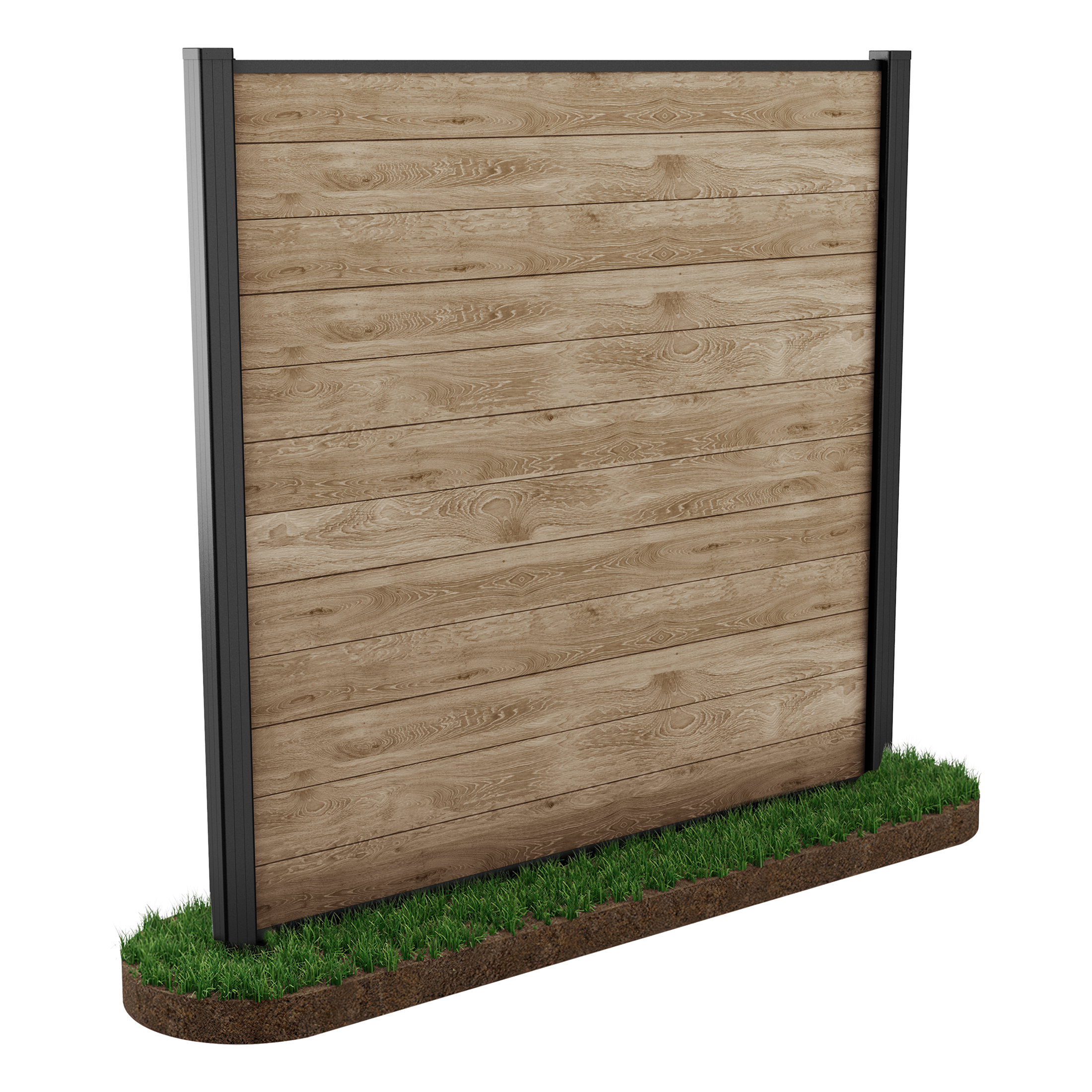 Rozpětí plotu 1,8x1,8 m pro upevnění v zemi Ashwood – Keter