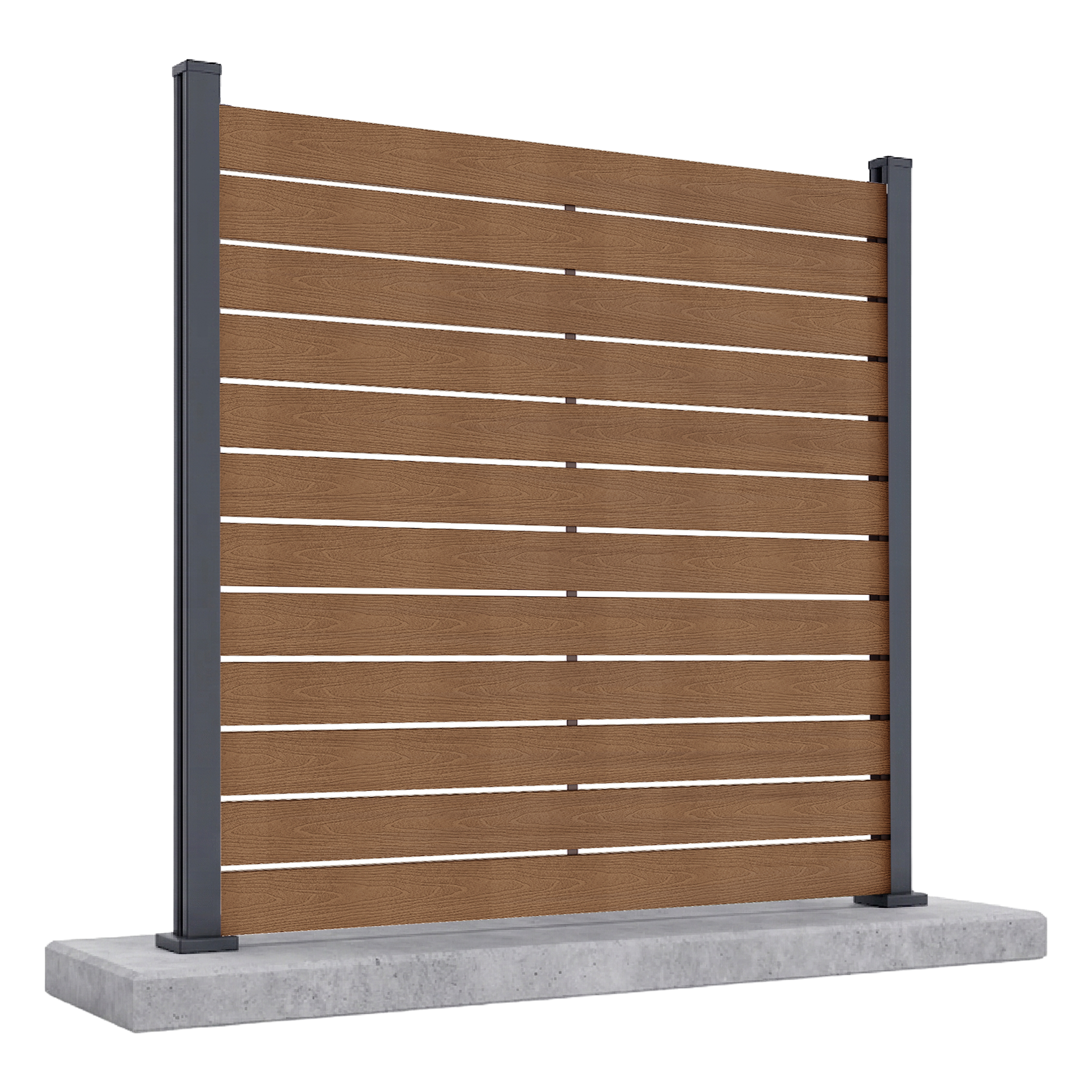 Zahradní panel pro tvrdý podklad 1,8 m NEO Teak - Gutroof