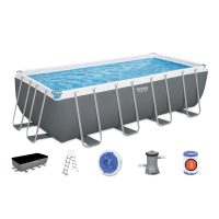 Power Steel Rack Rack Pool 4,88 x 2,44 x 1,22 m set - BESTWAY 56670