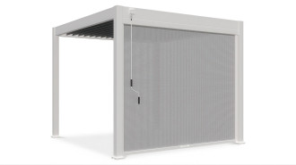Roleta opuszczana do pergoli ELEGANCE/DELUXE/FUSION 3 m White - Gutroof