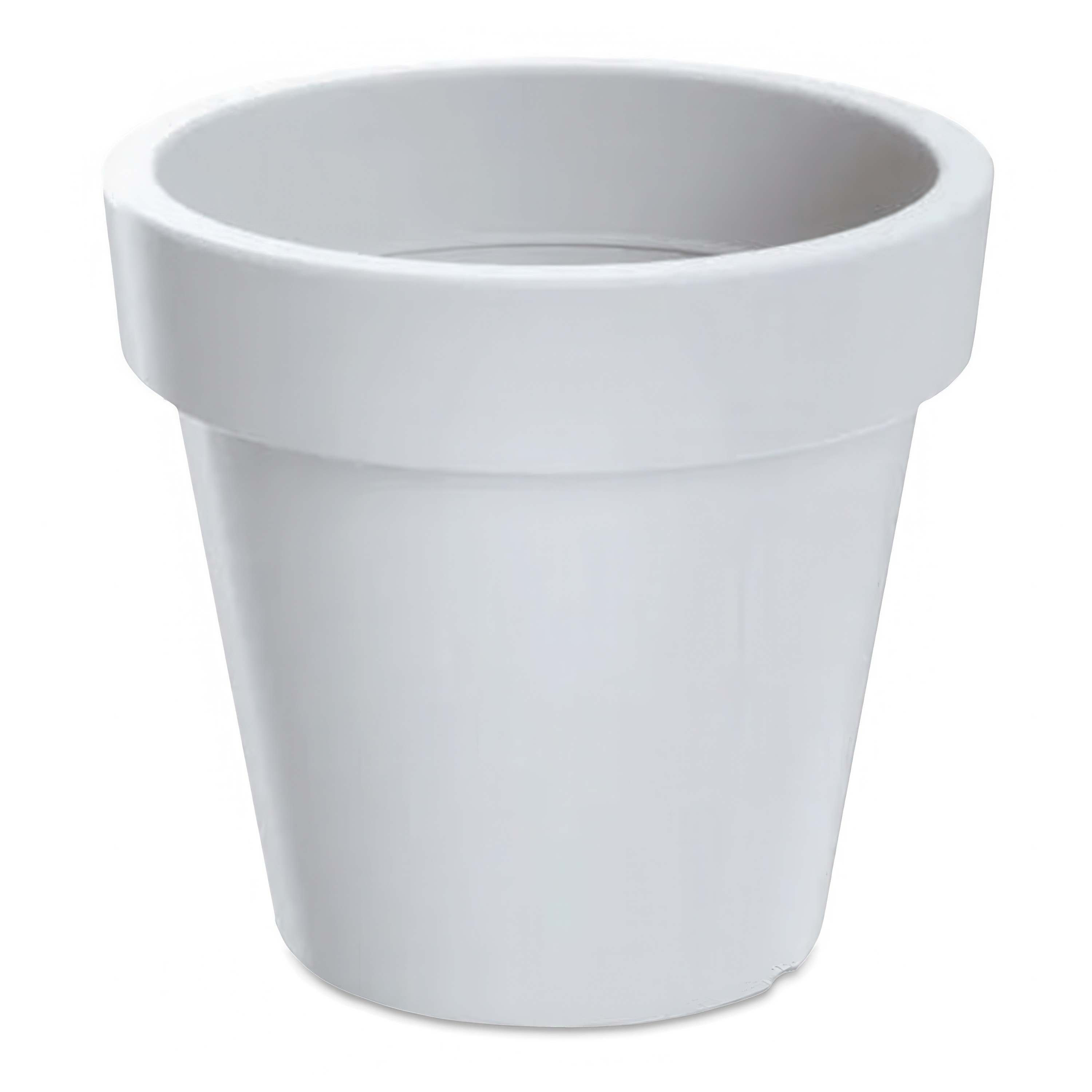Kulatý květináč Lofly 39x39x35cm bílý - PROSPERPLAST