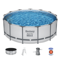 Zahradní bazén STEEL PRO MAX 4x1,2 m s rámem STEEL PRO v ceně - Bestway 5618W