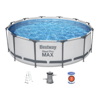 Kulatý bazén s rámem Steel Pro Max 3,66 x 1,22 m - BESTWAY 56420