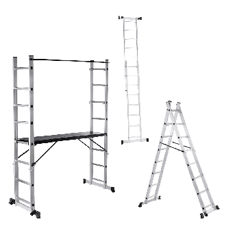 Hliníkové žebříkové lešení 2x8 – HARDMAISTER