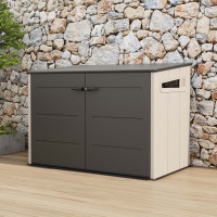 Zahradní domek TAHOMA 6.4x3.8 Cold Grey - HARDMAISTER