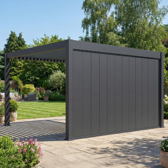 Panel żaluzjowy pionowy do pergoli ELEGANCE/DELUXE/FUSION 1.2 m Anthracite - Gutroof