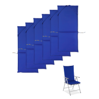 Sada zahradních polštářů Sea Flower 6ks - MOODME