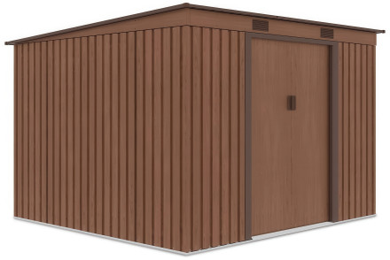 OREGON 261x241cm Ořechová kůlna na nářadí - Hardmaister