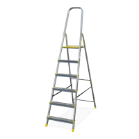 Hliníkový šestistupňový žebřík BS-DA6 150 kg - BAYERSYSTEM