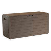 Balkonový box Keter SAMOA RATTAN BOX 270L Graphite
