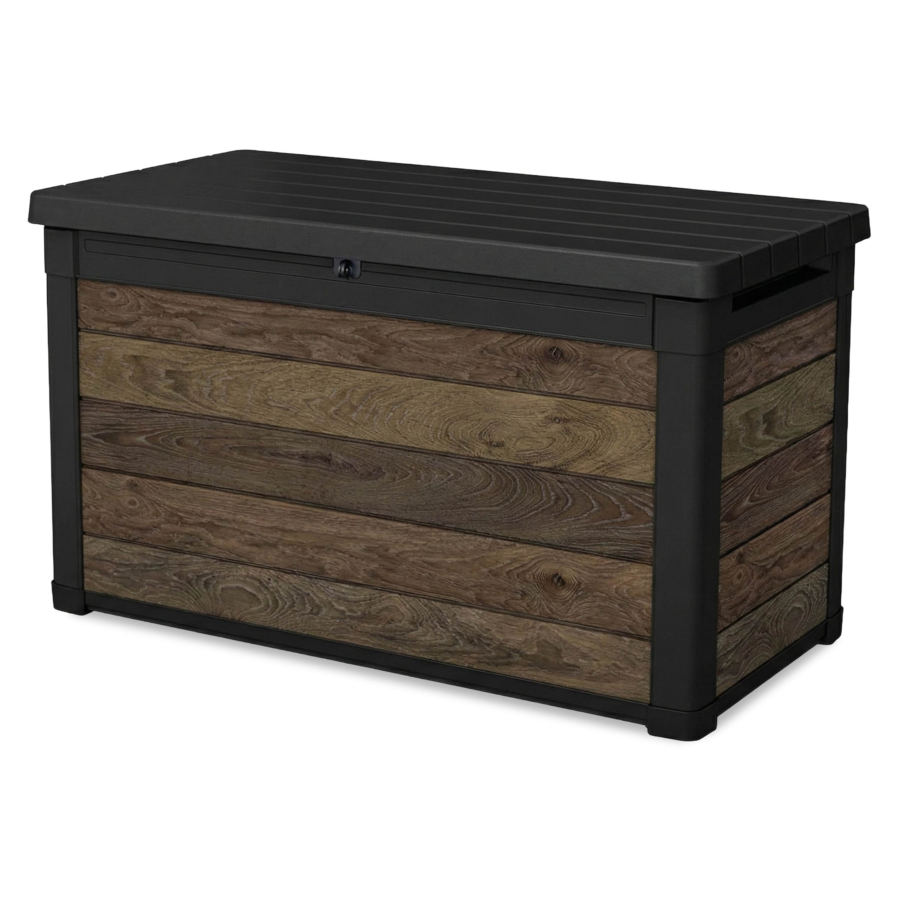 Balkonový box Keter SAMOA RATTAN BOX 270L Graphite