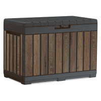 Balkonový box Keter SAMOA RATTAN BOX 270L Graphite
