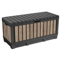 Zahradní box DECO KENTWOOD 350L Ashwood - Keter