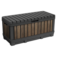 Zahradní úložný prostor DECO KENTWOOD 350L ořech - Keter