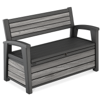 Zahradní box/lavička Keter Deco 227L Storm grey