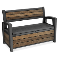 Zahradní úložný box s lavičkou Keter Deco 227 l