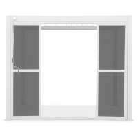 Polykarbonátové posuvné dveře pro pergolu PREMIUM 3m bílá - GUTROOF