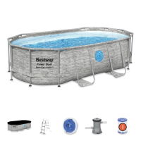 POWER STEEL Vista Series 4,2x2,5x1m nadzemní bazén se sadou - Bestway 56714