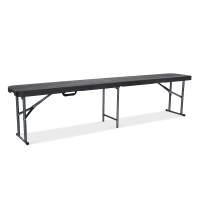 CATERING skládací lavice 180 cm Grafitové dřevo - Bjørkka