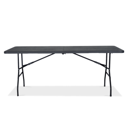 Stabilny stół w kolorze grafitowym do użytku prywatnego i komercyjnego