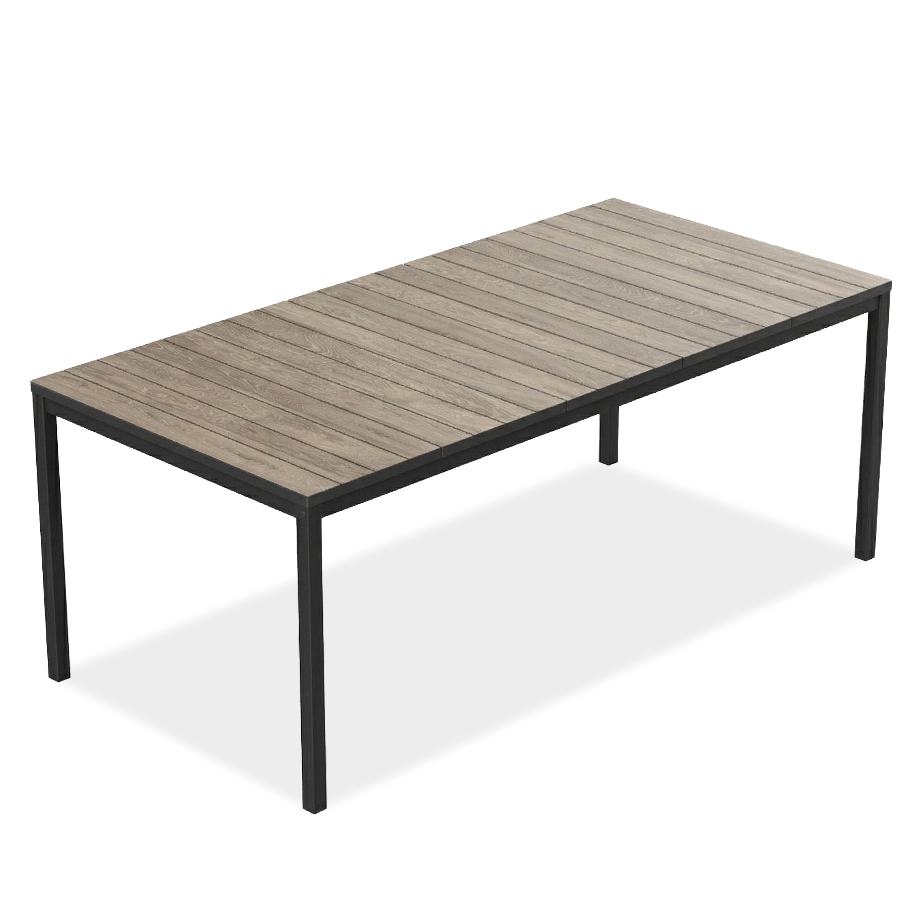 Terasa stůl DECO PORTO NOVA 200 Black + Ashwood - Keter