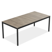 Terasa stůl DECO PORTO NOVA 200 Black + Ashwood - Keter