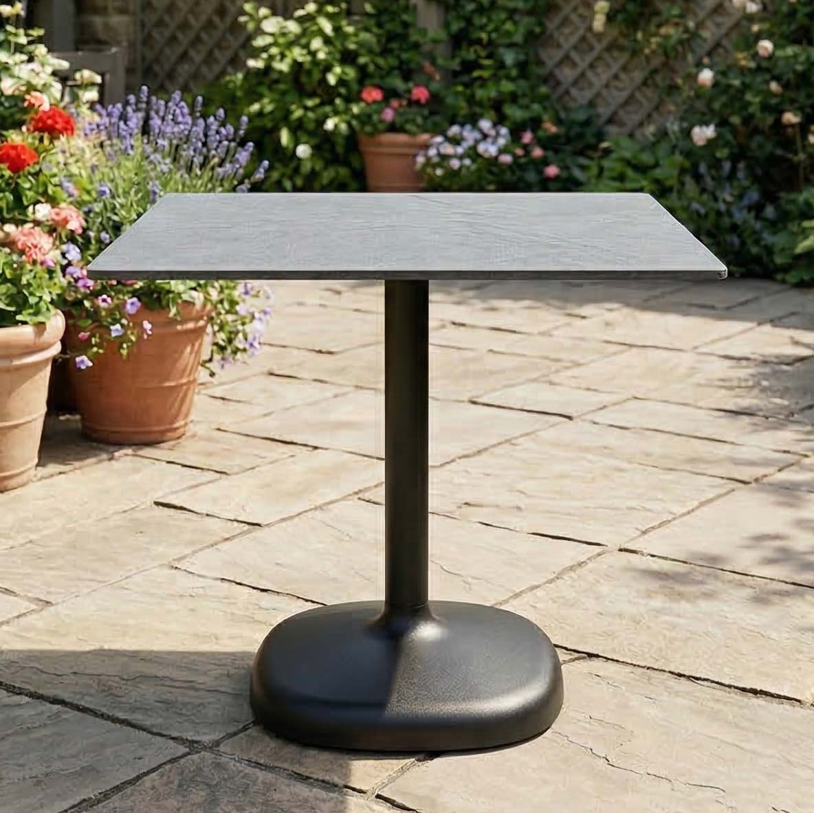 Stůl s litinovou podnoží LIORA/VENA 80 cm - Bjørkka