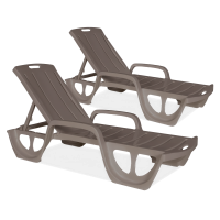 2x lehátko FLORIDA Cappuccino