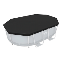 Zakrytí bazénu Flowclear 3,05 m x 2,00 m z PVC - BESTWAY 58424