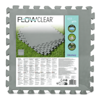 Chránič dna bazénu 50 cm x 50 cm Flowclear - BESTWAY 58639