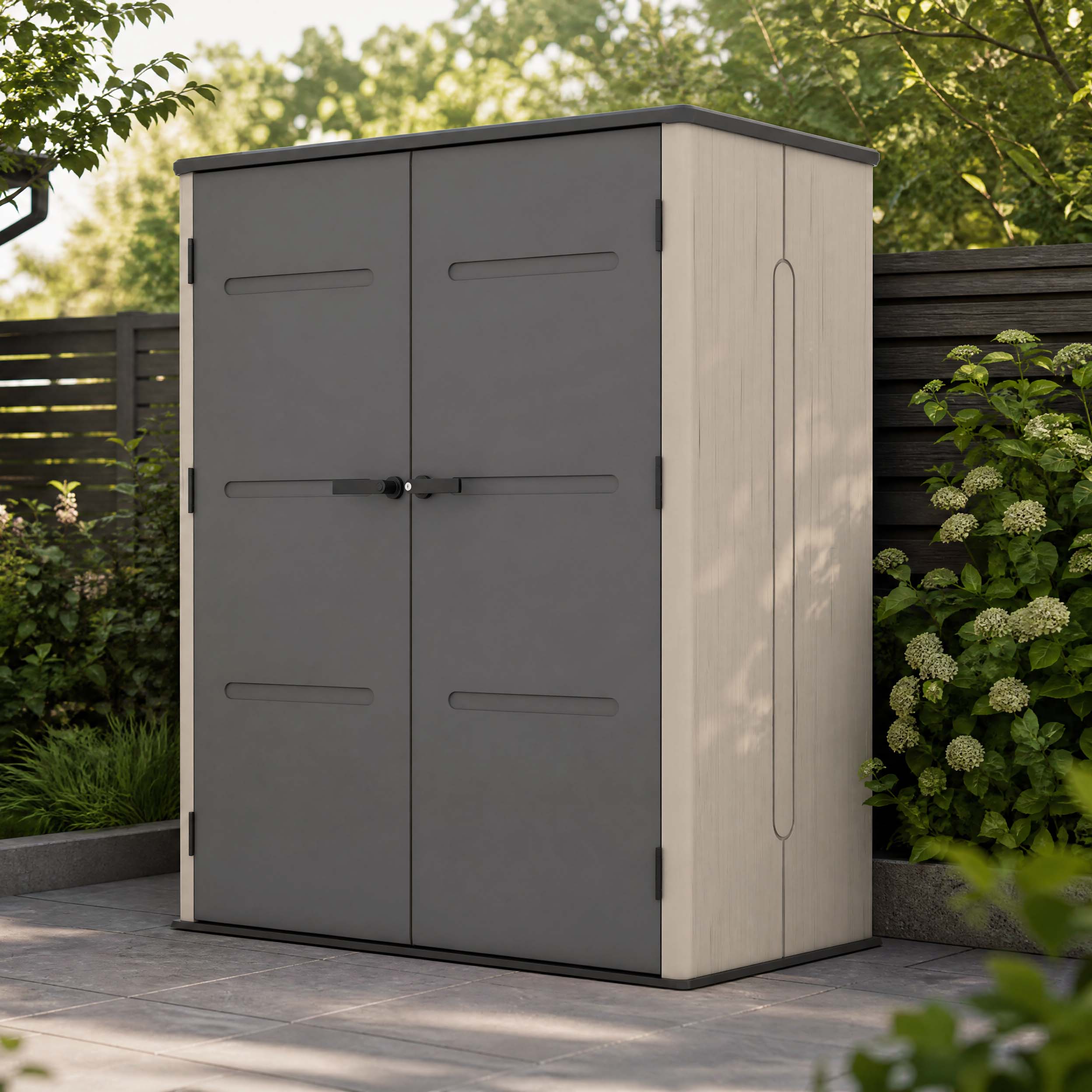 Zahradní skříň DAKOTA 4.7x2.5 Cold Grey - HARDMAISTER