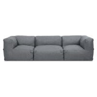 Modulární terasová pohovka ALORA Comfort Grey - Bjørkka