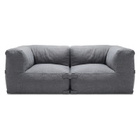 Modulární zahradní pohovka ALORA Compact Grey - Bjørkka