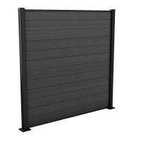 Plotový díl šedý 1,8x1,8 m pro montáž na základ – Keter