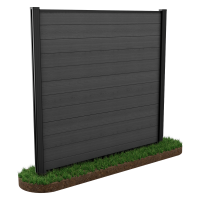 Plotový díl šedý 1,8x1,8 m pro zapuštění do země – Keter