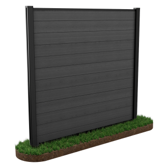 Przęsło ogrodzeniowe szare 1,8x1,8m do mocowania w ziemi – Keter