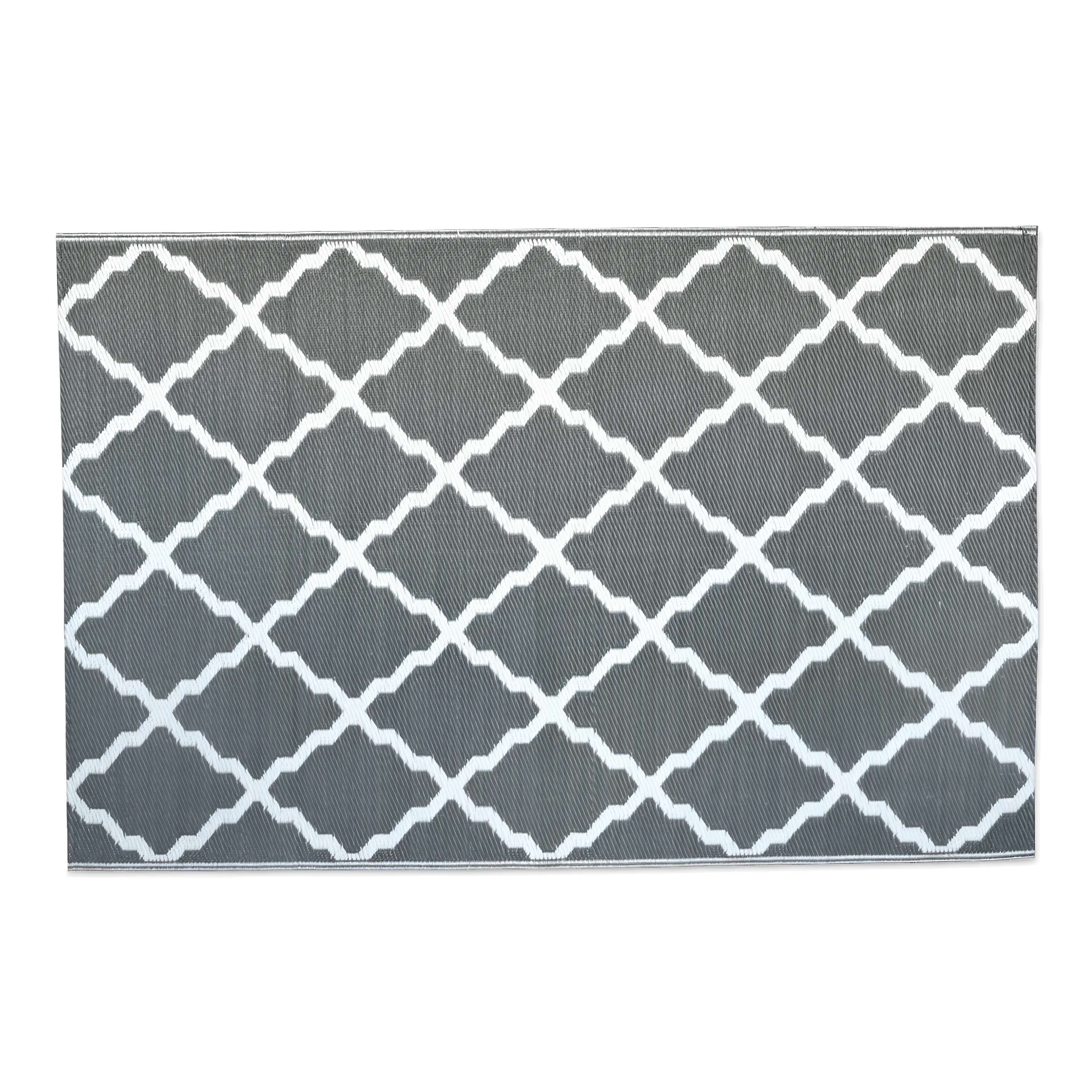 Zahradní koberec 180x270cm Middle Gray - MOODME