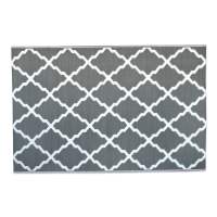 Zahradní koberec 180x270cm Middle Gray - MOODME