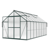 Skleník Slide-In 244x490 cm Dark Green - Cultivo