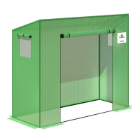 Plastový skleník pro rajčata 200x77 zelený