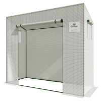 Plastový skleník pro rajčata 200x77 Bílá